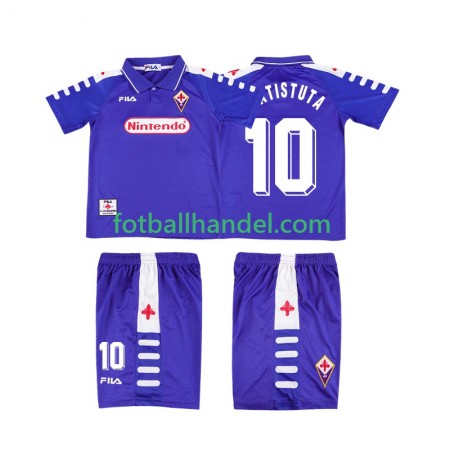 Barn Fotballdrakter ACF Fiorentina RUICOSTA 10 1999 Hjemme Retro 1998 Kortermet